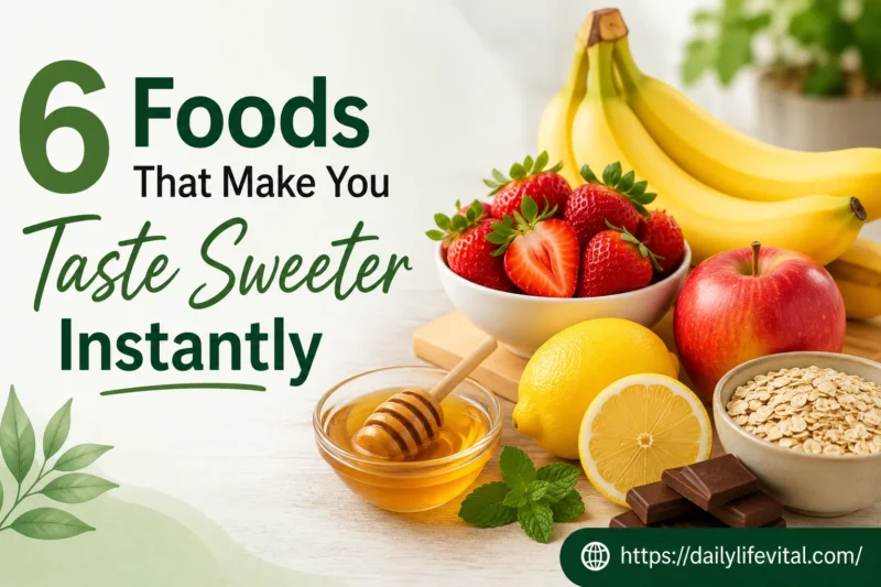 6 Foods That Make You Taste Sweeter Instantly — And the Science Behind Why They Work