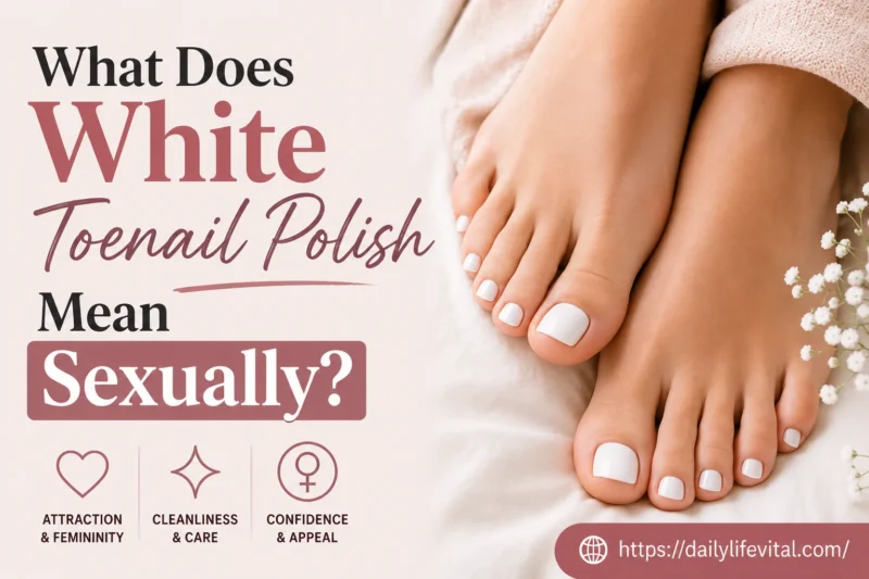 What Does White Toenail Polish Mean Sexually The Full, Honest Answer